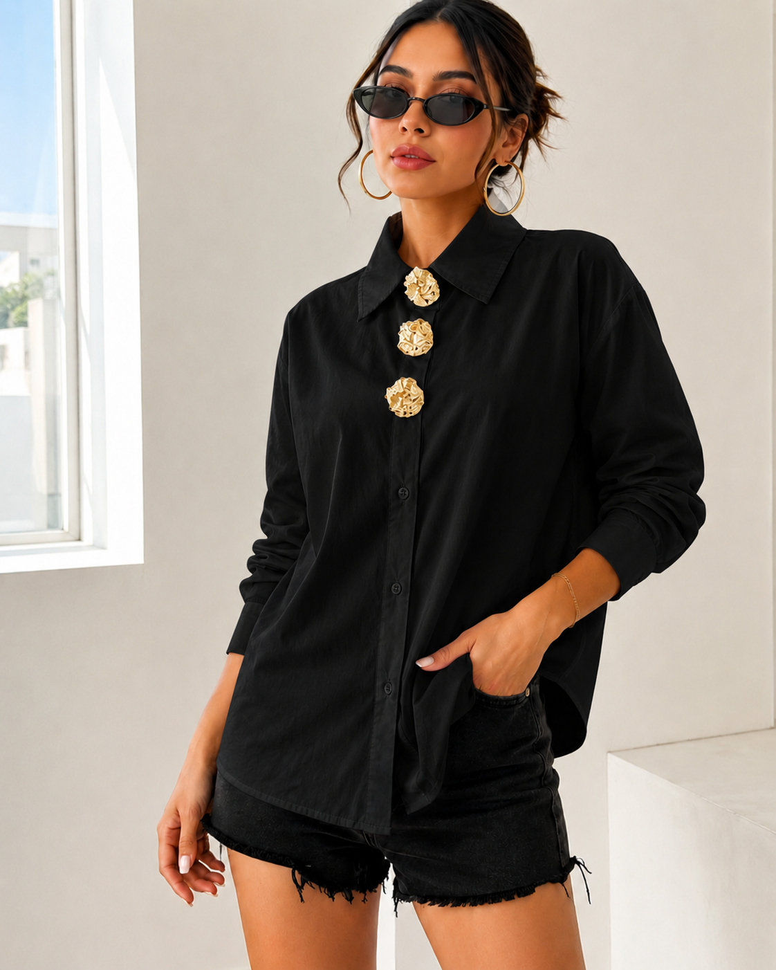 Luna Gold Shirt