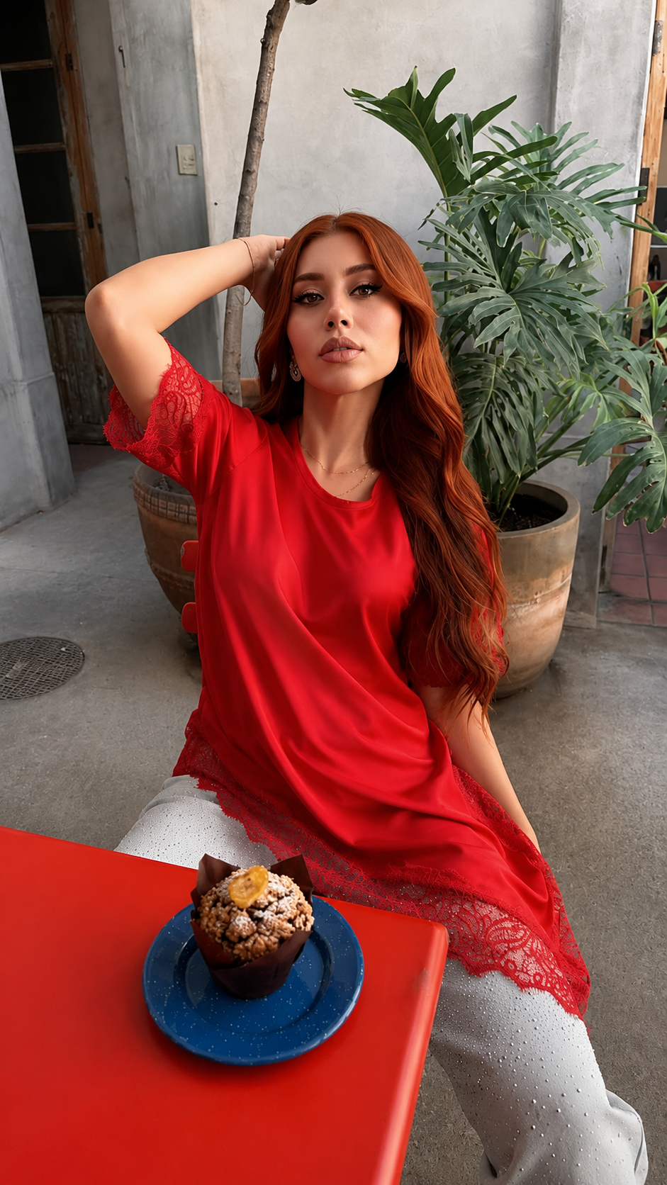 Blusón Verona Lace